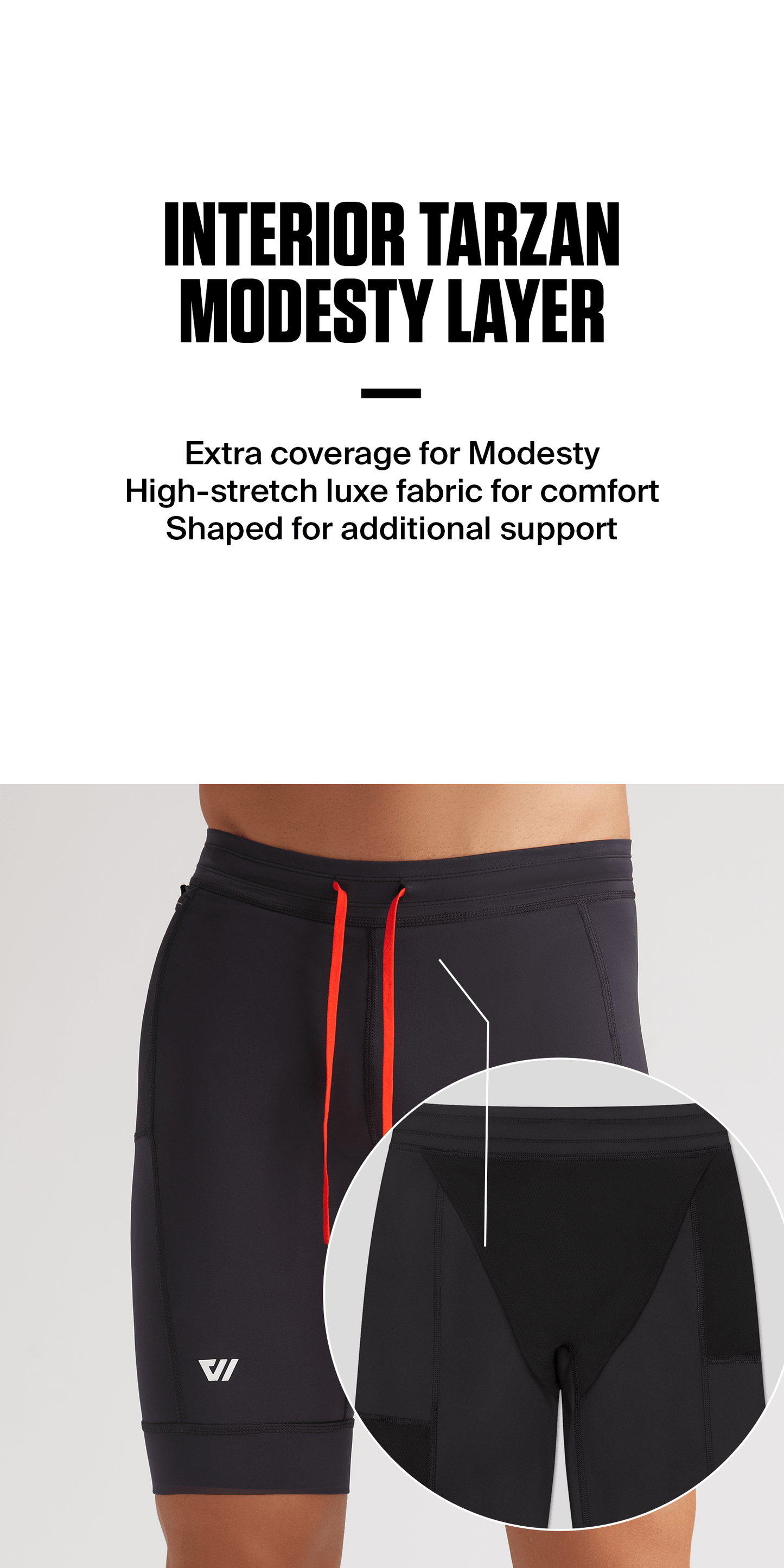 Distance Half Tight in Black