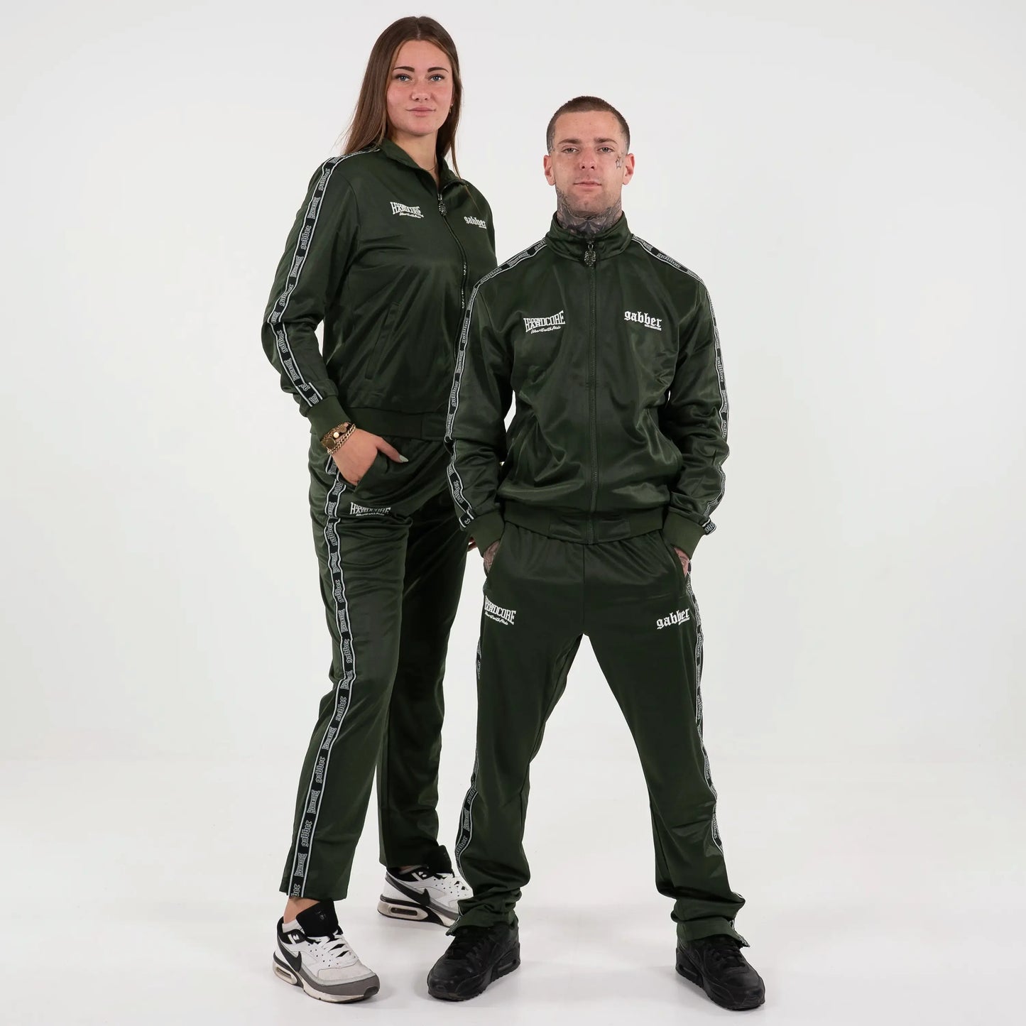 Gabber Trainingsuit Army Green