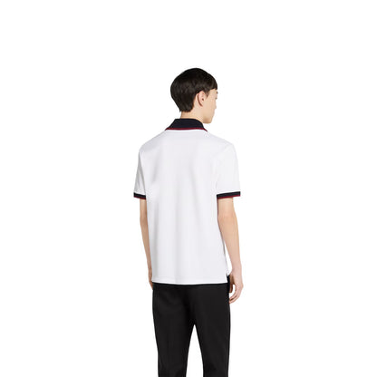 Cotton piquet polo shirt