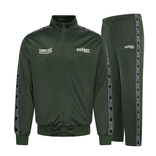 Gabber Trainingsuit Army Green