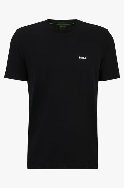 BOSS T-Shirt mit Logo-Print – Schwarz